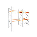 MANORGA Anbauregal mit 2 Ebenen Epsirack Vormontiert 1.825 x 1.100 x 3.000 mm von MANORGA