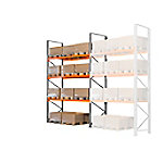 MANORGA Starterregal mit 3 Ebenen Epsirack XL 2.700 x 1.100 x 6.000 mm von MANORGA