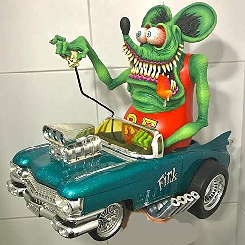 MANQILE Angry Big Mouth Monster Driving Statue Rat Fink Halloween Figuren Halloween Resin Crafts Sculpture Home Decor Ornament MANQILE Angry Big Mouth Monster Driving Statue Rat Fink Halloween Figuren Halloween Resin Crafts Sculpture Home Decor Ornament von MANQILE