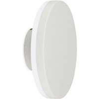 Inspired Lighting - Inspired Mantra - Bora - Round Flush Wandleuchte, 9,6 w led, 3000 k, 720 lm, IP54, Weiß von INSPIRED LIGHTING