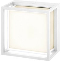 Inspired Mantra Fusion Chamonix Chamonix quadratische Decken-/Wandleuchte, 9 W LED, 3000 K, 725 lm, IP65, Weiß, 3 Jahre Garantie von INSPIRED LIGHTING