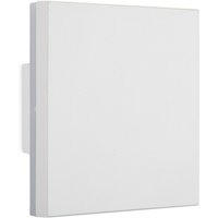 Inspired Mantra - Bora - Square Flush Wandleuchte, 9,6 w led, 3000 k, 720 lm, IP54, Weiß von INSPIRED LIGHTING