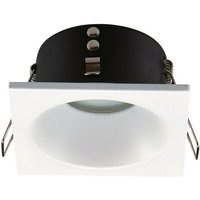 Inspired Lighting - Inspired Mantra - Comfort ip - Downlight Square GU10, 1 x GU10 (max. 12 w), IP54, Mattweiß von INSPIRED LIGHTING