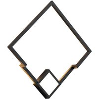 Inspired Mantra Boutique Quadratische Wandleuchte, dimmbar, 25 W LED, 3000 K, 1370 lm, Schwarz, 3 Jahre Garantie Inspired Mantra Boutique Quadratische Wandleuchte, dimmbar, 25 W LED, 3000 K, 1370 lm, Schwarz, 3 Jahre Garantie von MANTRA