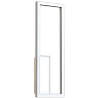 Inspired Mantra Boutique Rechteckige Wandleuchte, 21 W LED, 3000 K, 1130 lm, Weiß, 3 Jahre Garantie Inspired Mantra Boutique Rechteckige Wandleuchte, 21 W LED, 3000 K, 1130 lm, Weiß, 3 Jahre Garantie von MANTRA