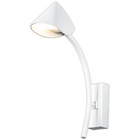 Inspired Mantra Capuccina 1-flammige Wandleuchte, 7 W LED, 3000 K, 630 lm, Weiß, 3 Jahre Garantie Inspired Mantra Capuccina 1-flammige Wandleuchte, 7 W LED, 3000 K, 630 lm, Weiß, 3 Jahre Garantie von MANTRA