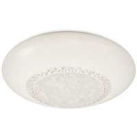 Inspired Mantra Fusion - Opera - Deckenleuchte 41 cm rund, 24 W LED, 3000-6500 K abstimmbar weiß, 1680 lm, weiß, Fernbedienung von MANTRA