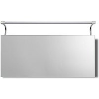 Inspired Mantra - Sisley - Wandleuchte 10W LED Big Double IP44 4000K, 850lm, Silber, mattiertes Acryl, poliertes Chrom Inspired Mantra - Sisley - Wandleuchte 10W LED Big Double IP44 4000K, 850lm, Silber, mattiertes Acryl, poliertes Chrom von MANTRA