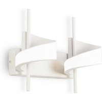 Inspired Mantra - Tsunami - 2 Light Spiral Wandleuchte, 24W LED, 3000K, 1800lm, Sandweiß Inspired Mantra - Tsunami - 2 Light Spiral Wandleuchte, 24W LED, 3000K, 1800lm, Sandweiß von MANTRA