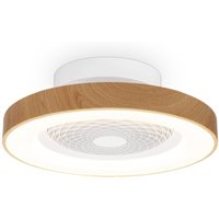 Mantra Tibet Mini Dimmbare LED-Deckenleuchte & 35-W-DC-Lüfter, Fernbedienung, Holzoptik/Weiß Mantra Tibet Mini Dimmbare LED-Deckenleuchte & 35-W-DC-Lüfter, Fernbedienung, Holzoptik/Weiß von MANTRA