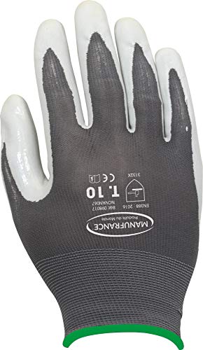 Mechanische Arbeitshandschuhe, leicht, T10 von MANUFRANCE PRODUITS DU MONDE