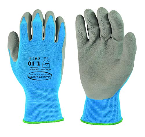 Handschuh, T10, Blau/Grau Handschuh, T10, Blau/Grau von MANUFRANCE PRODUITS DU MONDE