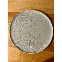 Teller Weihnachtsteller Servierteller Tortenteller Prägung von MANUKceramics