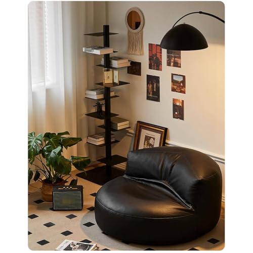MANYOUYOU 9-Stöckiges Bücherregal Mit Metallrücken, Unsichtbares Bücherregal, DIY-Bücherregal Mit Dreiseitiger Freier Rotationseinstellung, Vertikaler Turm Für Bücher Für Kleine Räume Black MANYOUYOU 9-Stöckiges Bücherregal Mit Metallrücken, Unsichtbares Bücherregal, DIY-Bücherregal Mit Dreiseitiger Freier Rotationseinstellung, Vertikaler Turm Für Bücher Für Kleine Räume Black von MANYOUYOU