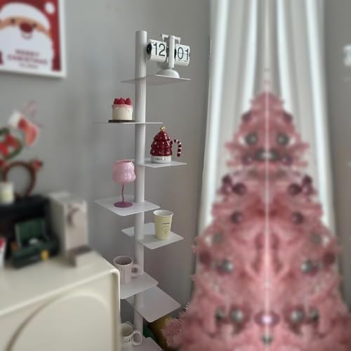 MANYOUYOU Schmales Bücherregal Mit 9 Ebenen Und Metallrückwand, DIY-Montage, Dreiseitige Freie Drehung, Vertikaler Bücherturm Für Kleine Räume Im Home-Office White MANYOUYOU Schmales Bücherregal Mit 9 Ebenen Und Metallrückwand, DIY-Montage, Dreiseitige Freie Drehung, Vertikaler Bücherturm Für Kleine Räume Im Home-Office White von MANYOUYOU
