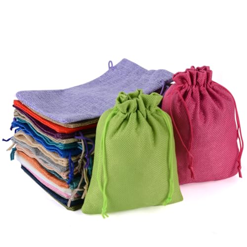 MAOOY Jutesäckchen 20 Stück,20 x 30cm Geschenktüten Säckchen, Leinensäckchen Stoffbeutel mit Kordelzug Geschenkbeutel für Schmuck Hochzeit Weihnachten Party MAOOY Jutesäckchen 20 Stück,20 x 30cm Geschenktüten Säckchen, Leinensäckchen Stoffbeutel mit Kordelzug Geschenkbeutel für Schmuck Hochzeit Weihnachten Party von MAOOY