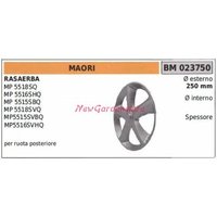 Hinterradabdeckung Maori Rasenmäher mp 5518SQ 023750 von MAORI