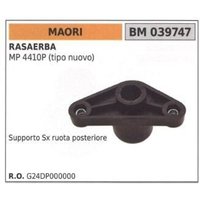 Linke Hinterradstütze MAORI Rasenmäher MP 4410P 039747 Linke Hinterradstütze MAORI Rasenmäher MP 4410P 039747 von MAORI