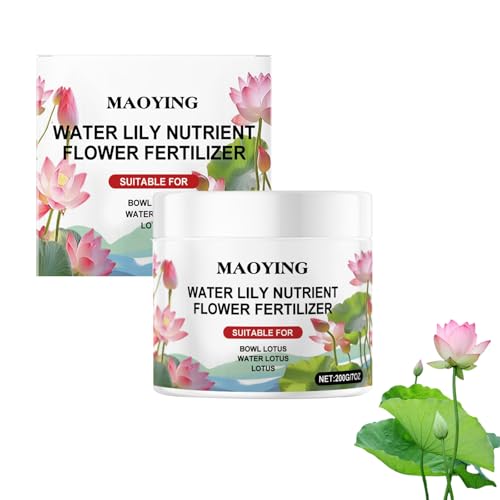 Seerosendünger,Wasserpflanzendünger,Stärkerteichblüte Dünger, Seerosenblüten Dünger Fördert Effektiv Das Pflanzenwachstum von MAOYING