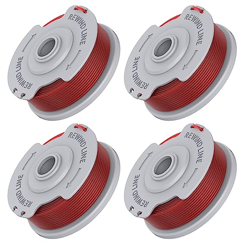 Rasentrimmer Fadenspule,4 Stück Φ1.6mm 9.14m 5306-20 Ersatz Spule Linie,Nylon Spulen für Gardena Turbotrimmer SmallCut 300 Turbotrimmer Art 8844 & Art 8845 Rasentrimmer von MAOZHOU