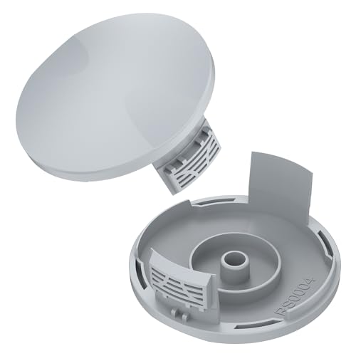 Rasentrimmer Spulenabdeckung,2 Stück RAC122 Ersatz Spulendeckel für Ryobi RLT4027, RLT4125, RLT5027, RLT6030, RLT5127, RLT6130 Rasentrimmer von MAOZHOU