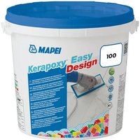 Kerapoxy Easy Design Zweikomponenten-Epoxidharzmörtel, dekorativ, säure- und schimmelbeständig für Boden und Wand (MAPXED3 - Mapei von MAPEI