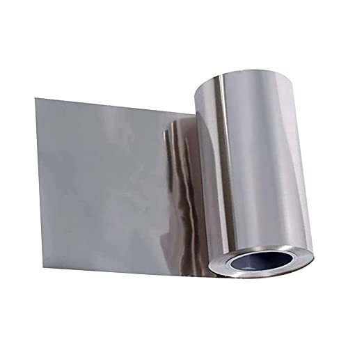 1 Stück 1000 mm lange reine Nickelplatte, Folienspule – Nickelstreifen mit hoher Leitfähigkeit for Löten und Schweißen(0.15x200x1000mm) von MAPFei