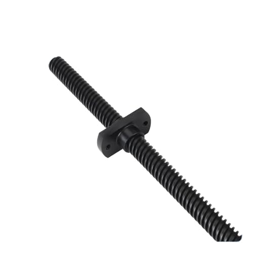 1 Stück Edelstahl-T8-Kugelumlaufspindel 250–525 mm mit Mutter for CNC, 3D-Drucker und Automatisierung(Lead2mm 250) von MAPFei
