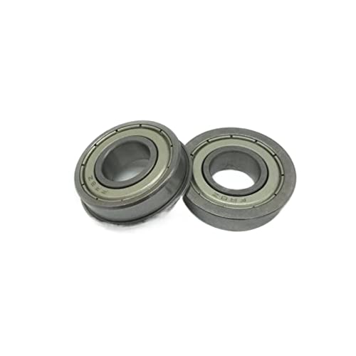 10 Stück FR8ZZ Flanschlager 12,7 x 28,575 x 7,938 mm – Rillenkugellager for Rasenmäher, Drucker und Heimwerkerprojekte von MAPFei