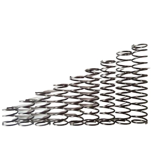 10 Stück kleine Druckfedern – Edelstahl 304, 0,9–1,0 mm Drahtdurchmesser, 5–20 mm Außendurchmesser, 10–50 mm Länge(1 x 20 x 45mm) von MAPFei