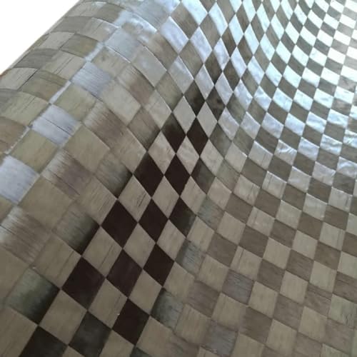 12K-Kohlefasergewebe – 80 g/m², 20 x 20 mm Karogewebe, leichte Verstärkung for die Automobil-, Schiffs- und Luft- und Raumfahrtindustrie(100cm x 30cm) von MAPFei