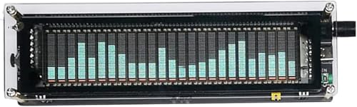 LED-Musikanalysator mit 25-Segment-Anzeige, einstellbarer Uhr, Helligkeit und Verstärkung for Auto- und Heim-Audiosysteme von MAPFei