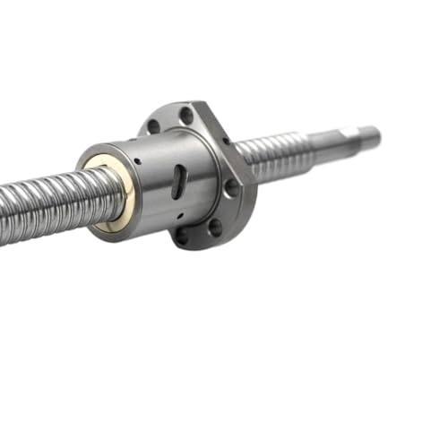 MAPFei 1 Stück linkshändige SFU1204 C7-Kugelumlaufspindel 150–700 mm mit Flanschmutter for CNC- und 3D-Druckeranwendungen(600mm) von MAPFei