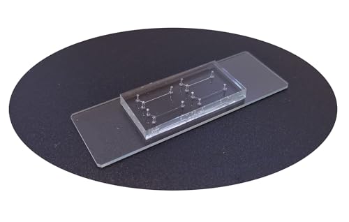 PDMS Mikrofluidik-Chip A01-200 A02-200 | 100 µm Kanaltiefe | Verbrauchsmaterial for das Flüssigkeitskontrollsystem 1 Stück(LNP A02-200) von MAPFei