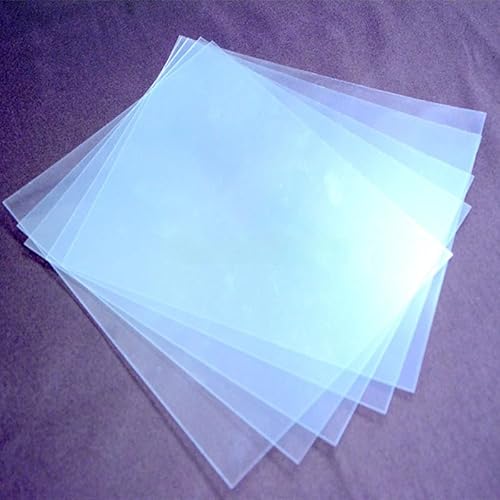 PDMS-Silikonfolie – transparente, elastische, flexible organische Dünnfolie mit niedrigem Modul for Biochips und Verpackungen, 1 Stück(300x200mmx0.2mm) von MAPFei