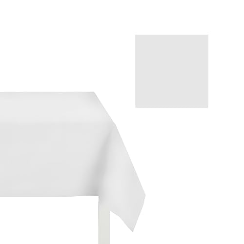 MAQA 25 Tischdecken aus Vliesstoff – 1 x 1 m – schmutzabweisende Tischdecke, Einweg-Tischdecke, Papiertischdecke auf Rolle für Partys, Tischdecke, Fleckschutz für Restaurants, Catering, Tischdecken MAQA 25 Tischdecken aus Vliesstoff – 1 x 1 m – schmutzabweisende Tischdecke, Einweg-Tischdecke, Papiertischdecke auf Rolle für Partys, Tischdecke, Fleckschutz für Restaurants, Catering, Tischdecken von MAQA