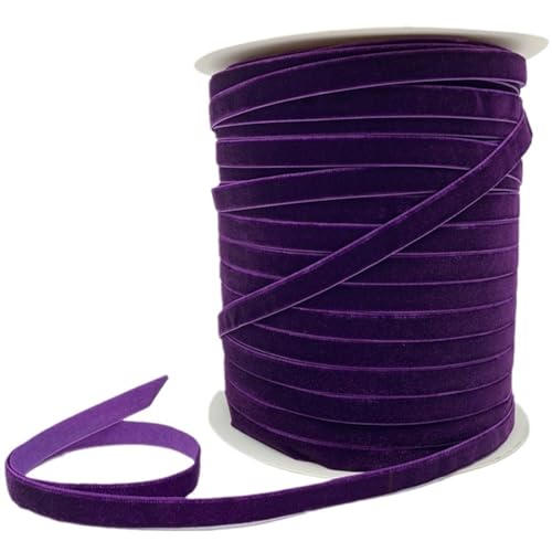 2 stücke Samt Band Handgemachte Hochzeit Party Dekoration for Geschenk Verpackung DIY Haar Bowknot Nähen Stoff FüR Handwerk(Color 13,15mm) von MAQDDO