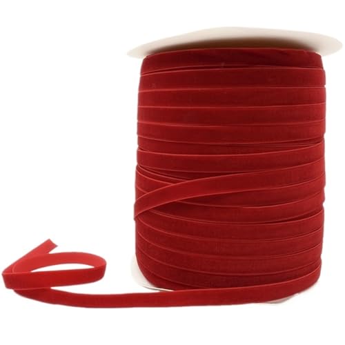 2 stücke Samt Band Handgemachte Hochzeit Party Dekoration for Geschenk Verpackung DIY Haar Bowknot Nähen Stoff FüR Handwerk(Color 6,25mm) von MAQDDO