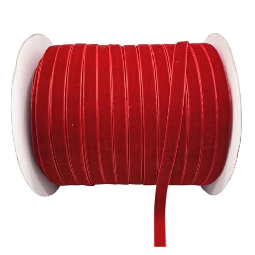 5 stücke Samt Band Handgemachte Hochzeit Party Dekoration for Geschenk Verpackung DIY Haar Bögen Nähen Handwerk FüR Handwerk(Color 7,15mm) von MAQDDO
