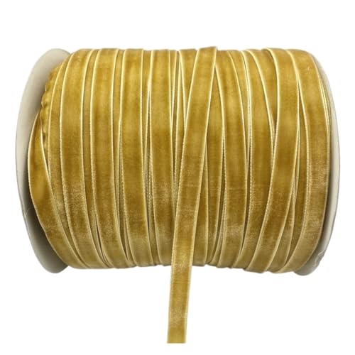 5 stücke Samt Band Handgemachte Hochzeit Party Dekoration for Geschenk Verpackung DIY Haar Bögen Nähen Handwerk FüR Handwerk(Color 9,10mm) von MAQDDO