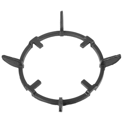 Gasherd Rack 2 stücke Gasherd Halterung Kochgeschirr Küche Racks Ring Haushalt Stehen Topf Wok Pan Unterstützung Gusseisen Halter von MAQDDO