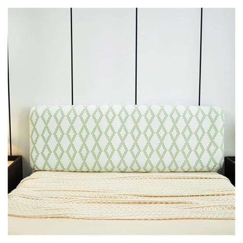 MAQDDO 1 PC Kopfteil Abdeckung Elastische Nacht for Bett Protector Elegante Bedboard Schonbezug FüR Schlafzimmer(Green,180cm) von MAQDDO