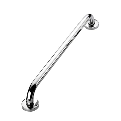 MAQDDO 2 stücke Ältere Dusche Handlauf Handtuchhalter Edelstahl Handicap Wand Halterung Bad Haltegriff Unterstützen Wc Handlauf FüR äLtere Menschen(Silver,50cm) von MAQDDO