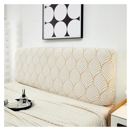 MAQDDO Bettkopfteil-Abdeckung, einfarbig, elastisch, Schutzbezug for die Kopf- und Rückenlehne des Bettes, for Zuhause, Hotel, Schlafzimmer FüR Schlafzimmer(Orange,200cm) von MAQDDO