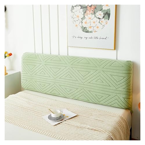 MAQDDO Bettkopfteil-Schutzbezug, Hohe Elastizität, Einfach Anzubringen, Universeller Bettseitenbezug for Alle Jahreszeiten FüR Schlafzimmer(Green) von MAQDDO