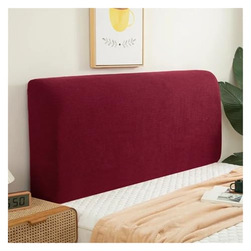 MAQDDO Bettkopfteilbezug, All-Inclusive-Design, einfarbig, elastischer Schutz, Kopfteilschutzbezug for Einzel-, Doppel- und Kingsize-Betten FüR Schlafzimmer(Color 4,W200xH60cm) von MAQDDO