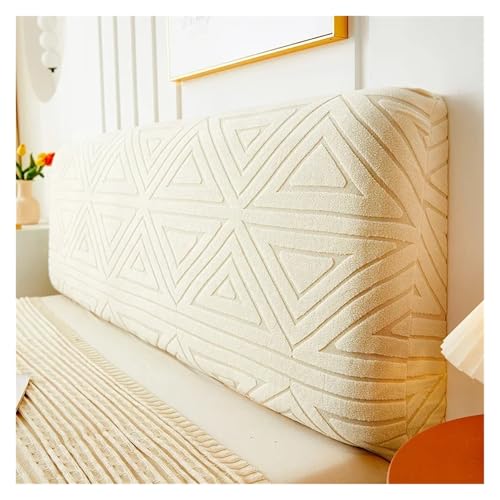 MAQDDO Bettkopfteilbezug, einfarbig, Stretch-Bettkopfteilbezug, All-Inclusive-Bettrückenlehnenbezug for Schlafzimmer FüR Schlafzimmer(Color 5,L220cm H50-60cm) von MAQDDO