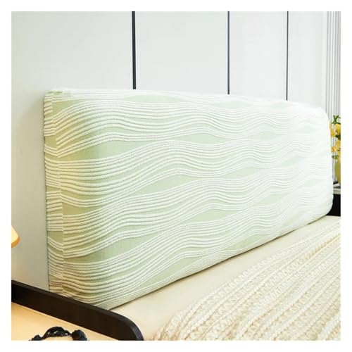 MAQDDO Einfarbiger, verdickter Jacquard-Kopfstützenbezug for das Bett, All-Inclusive-Kopfteilbezug, doppelte Wohnkultur FüR Schlafzimmer(Color 4,L150cm H50-60cm) von MAQDDO