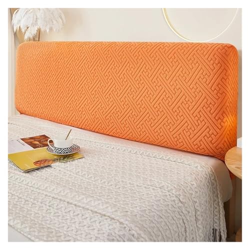 MAQDDO Jacquard-Kopfteilbezug, dehnbar, inklusive Kopfteilbezüge, einfarbig, verdickter Bettrückenschutzbezug FüR Schlafzimmer(Color 1,W180 x H50-60cm) von MAQDDO