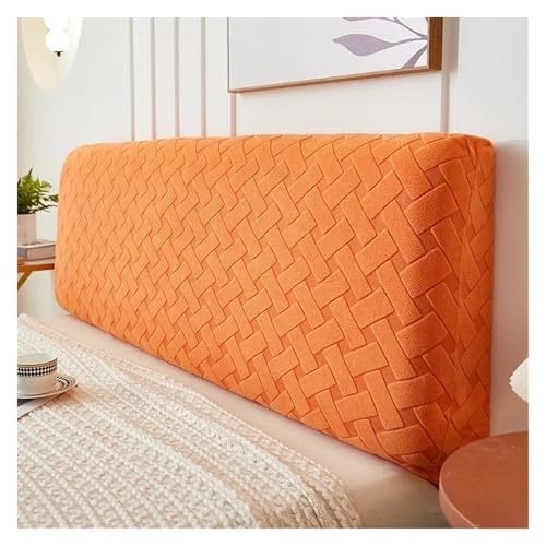 MAQDDO Kopfteilbezug, einfarbig, All-Inclusive, elastischer, Stretch-Plüsch, Überzüge for die Kopf- und Rückenlehne FüR Schlafzimmer(Color 3,W180 x H50-60cm) von MAQDDO